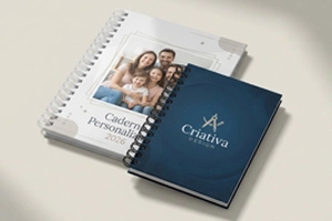 Cadernos personalizados