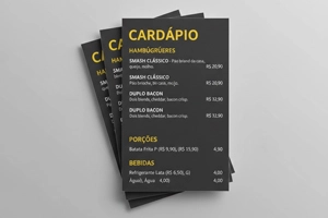 Cardápio