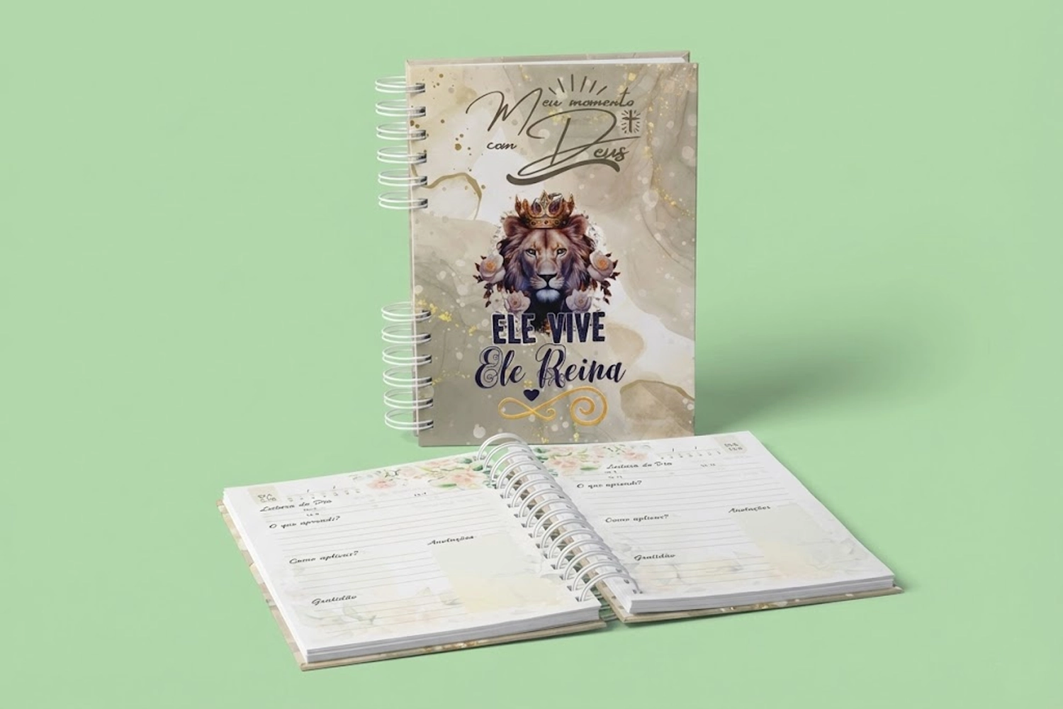 Agendas e cadernos de Natal